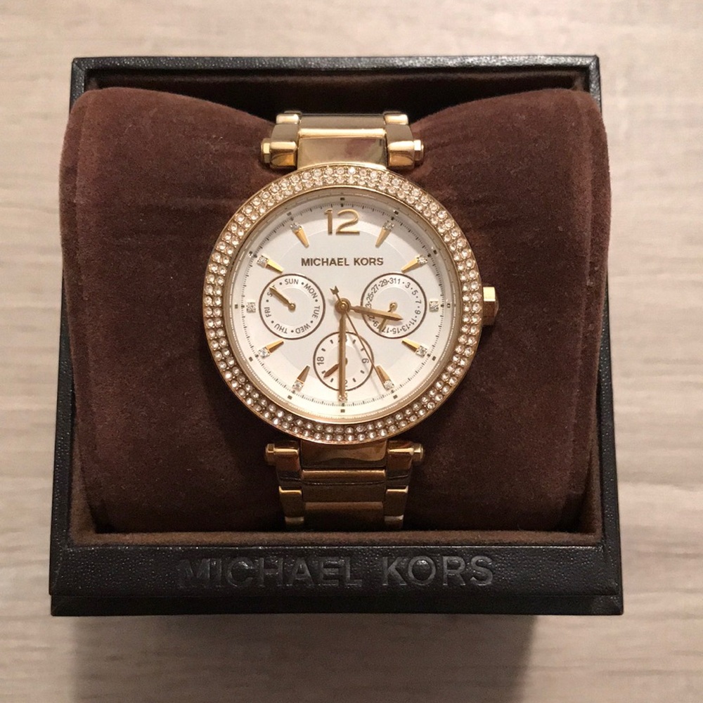 Michael Kors Gold Parker Watch MK 5780